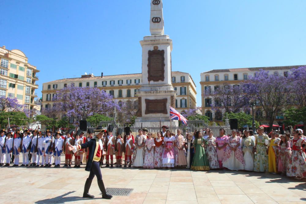 Representación de 'La Toma de Pensacola' en la Merced