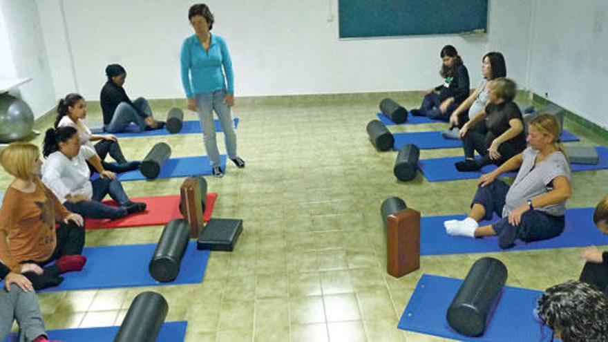 Los cursos suponen un punto de encuentro de las futuras madres.