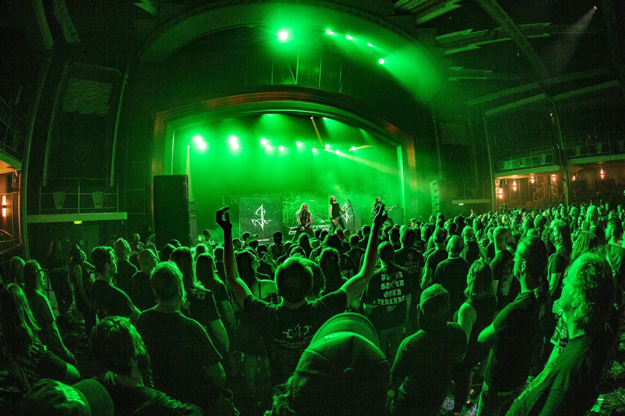 Un concierto en el Royal Theatre.