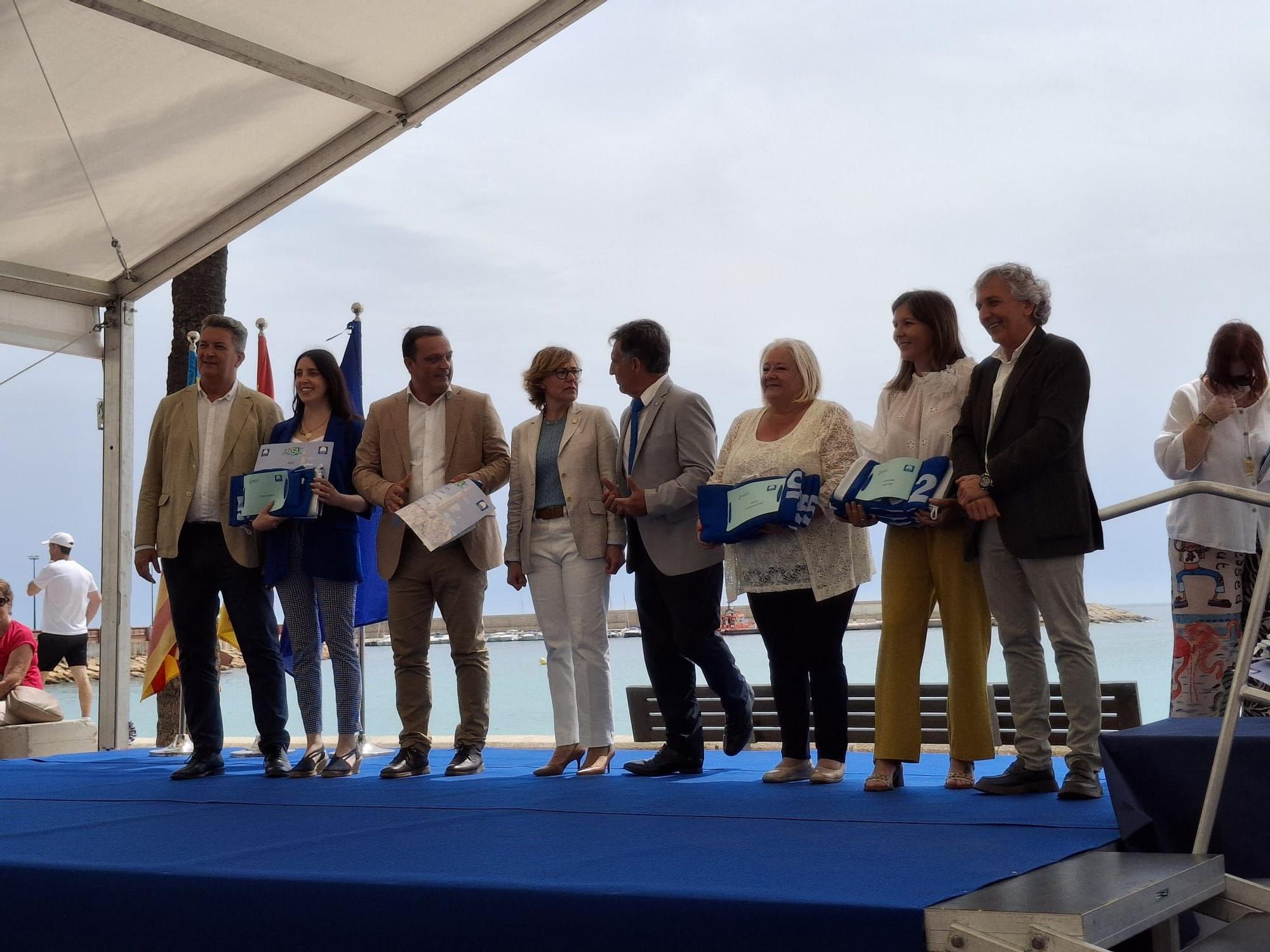 Xàbia, escenario de bandera: así ha sido la entrega de las 164 banderas azules (imágenes)