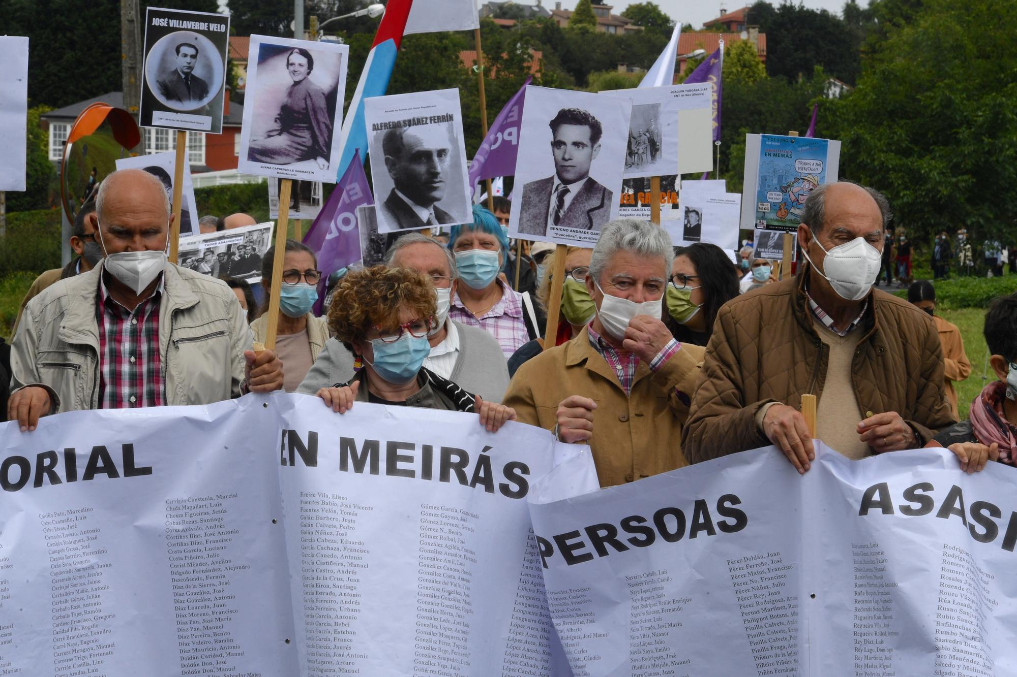 Más de 300 personas se manifiestan contra "nuevo expolio" en Pazo de Meirás