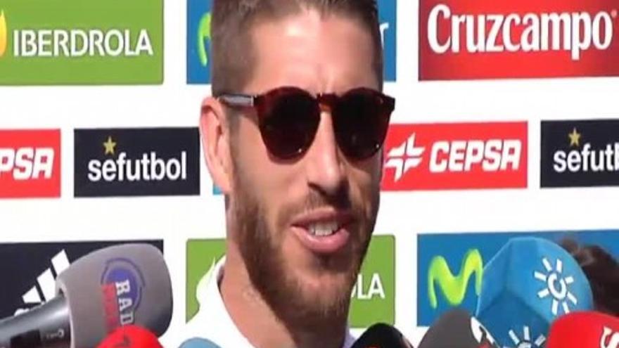 Sergio Ramos: "Pertenecemos a un club y tenemos que regirnos por sus leyes"