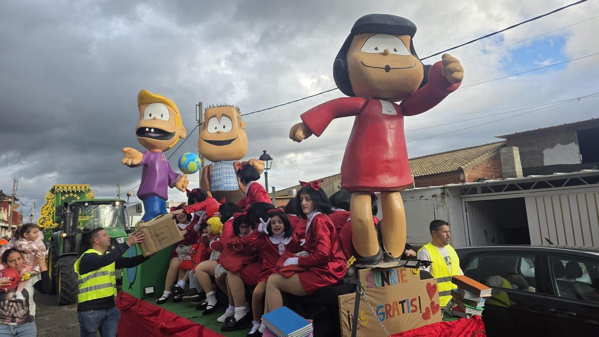 Una de las carrozas de Almodóvar del Río.