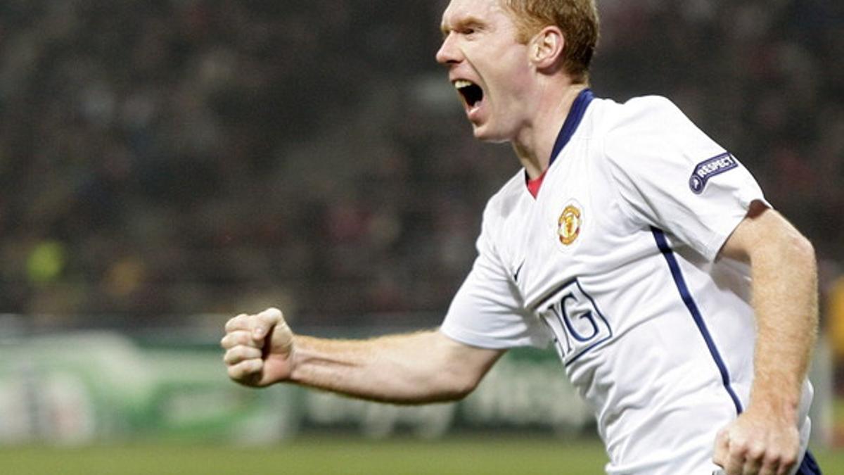 Paul Scholes, en una imagen de archivo