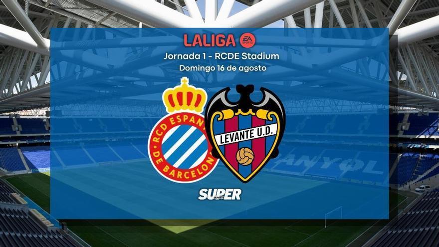Directo | RCD Espanyol - Levante UD, LaLiga EA Sports, en vivo online