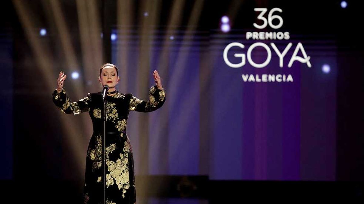 Luz Casal en los Goya 2022