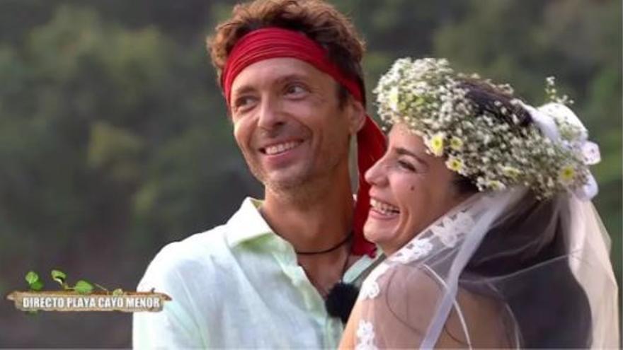 Així va ser el casament d&#039;Ángel Cristo i Ana Herminia a &#039;Supervivientes&#039;, amb reacció de Bárbara Rey inclosa