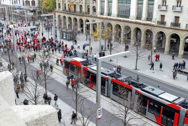 Fotogalería: La jornada de huelga general en Zaragoza