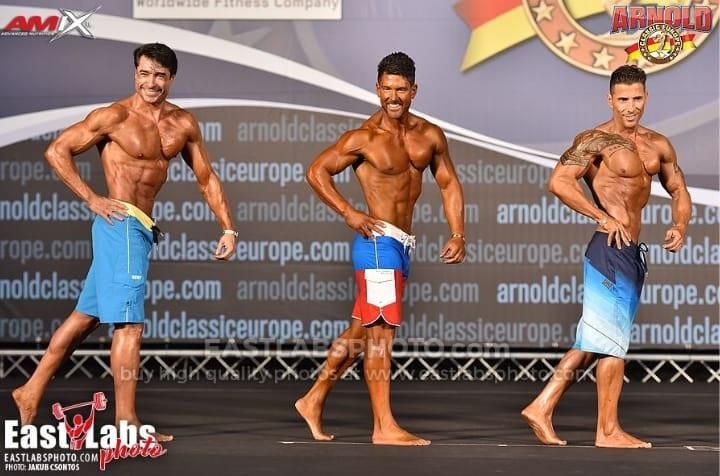 El vigués Jorge Álvarez, medalla de bronce en el Arnold Classic Europe