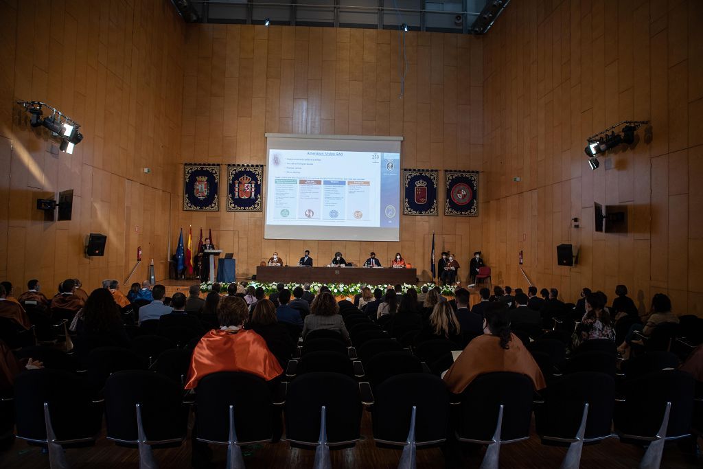 Acto por la fiesta de Santo Tomás de Aquino en la UPCT