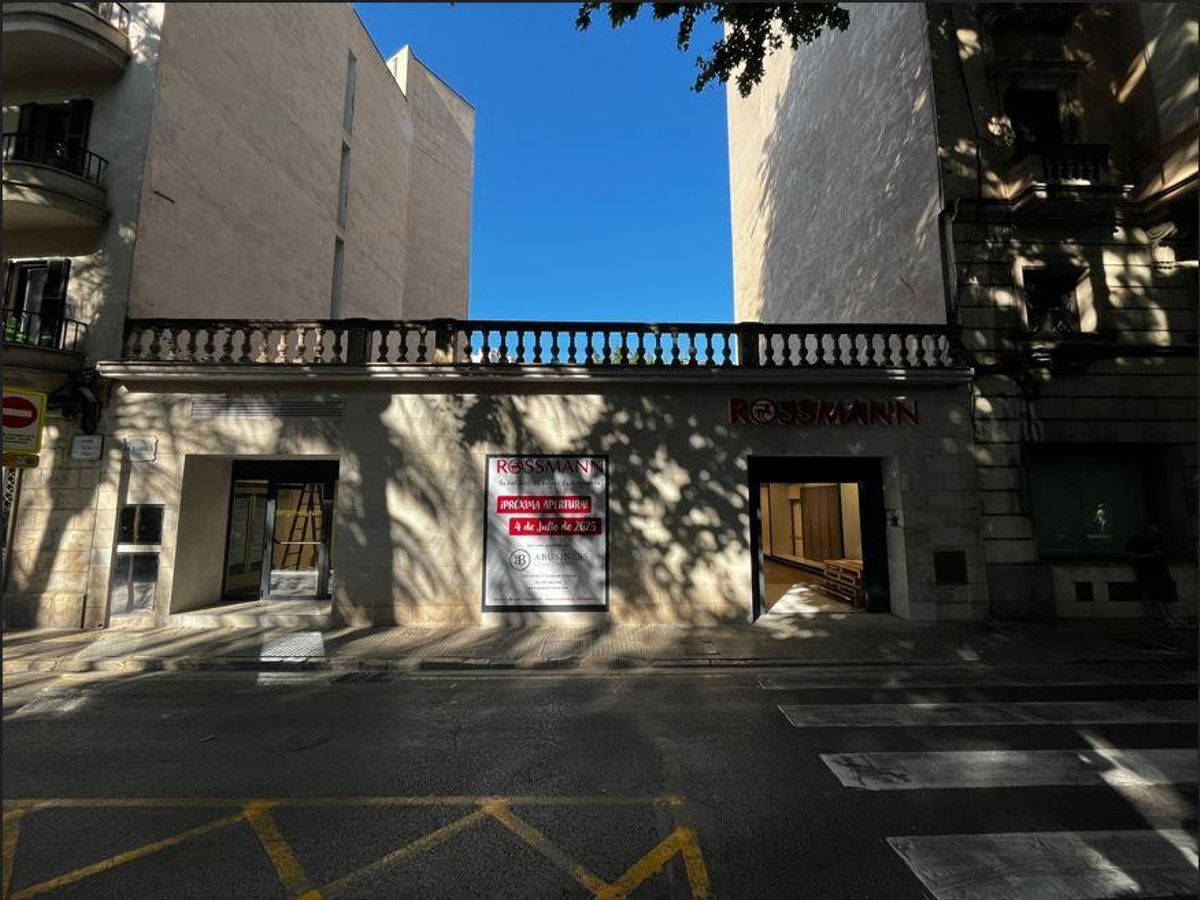 La futura tienda de Rossman en La Rambla de Palma.