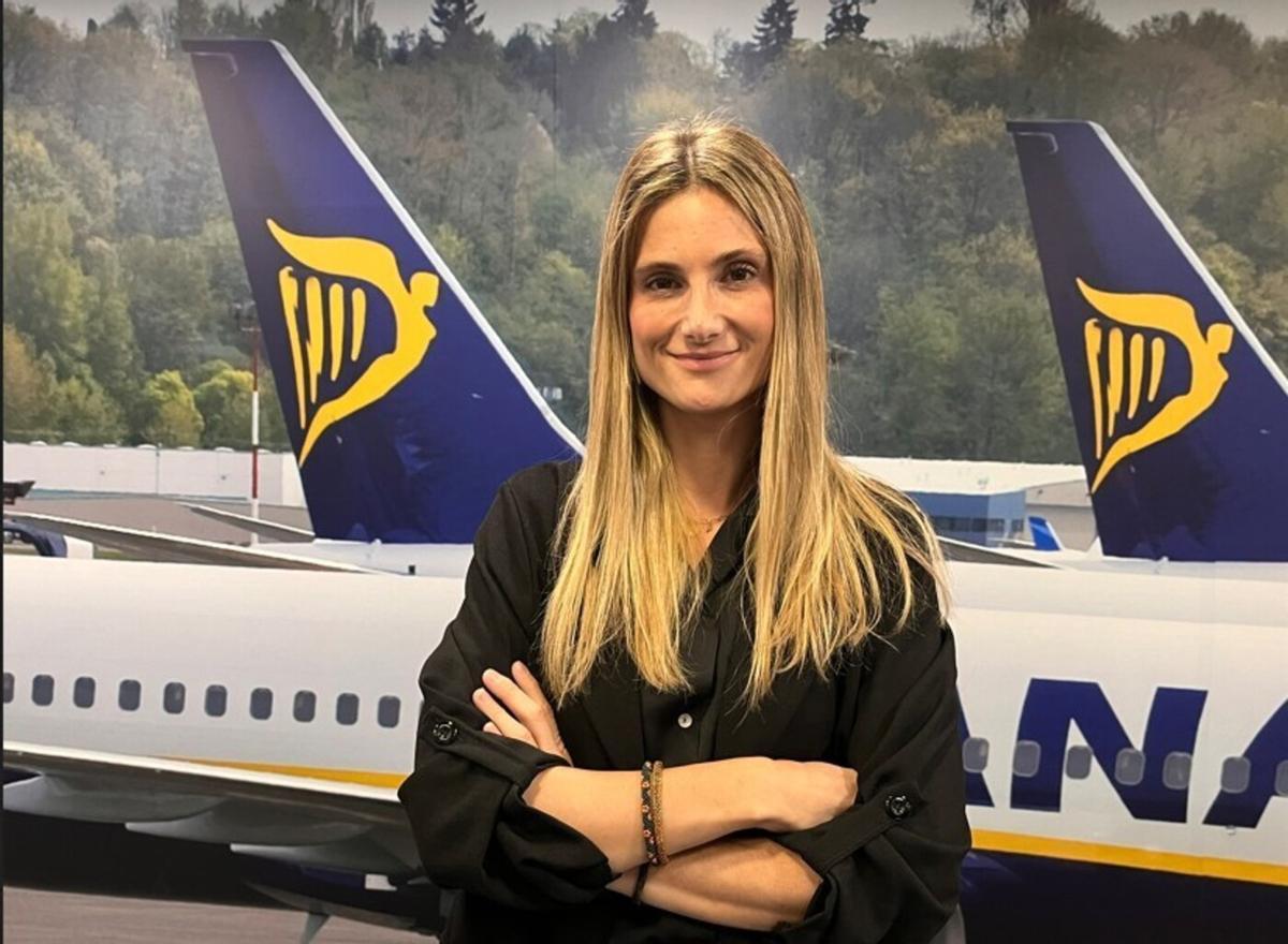 Alejandra Ruiz, portavoz en España de Ryanair.