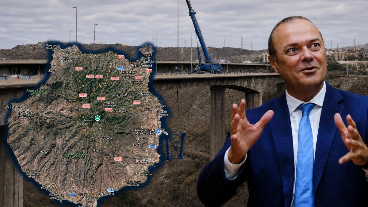 El 1 de agosto comienzan las obras del viaducto del Guiniguada.