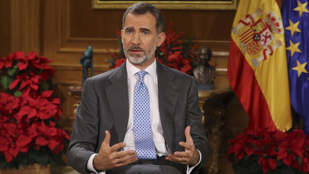 Felip VI sobre Catalunya: ’El camí no pot portar de nou a l’enfrontament i l’exclusió’.