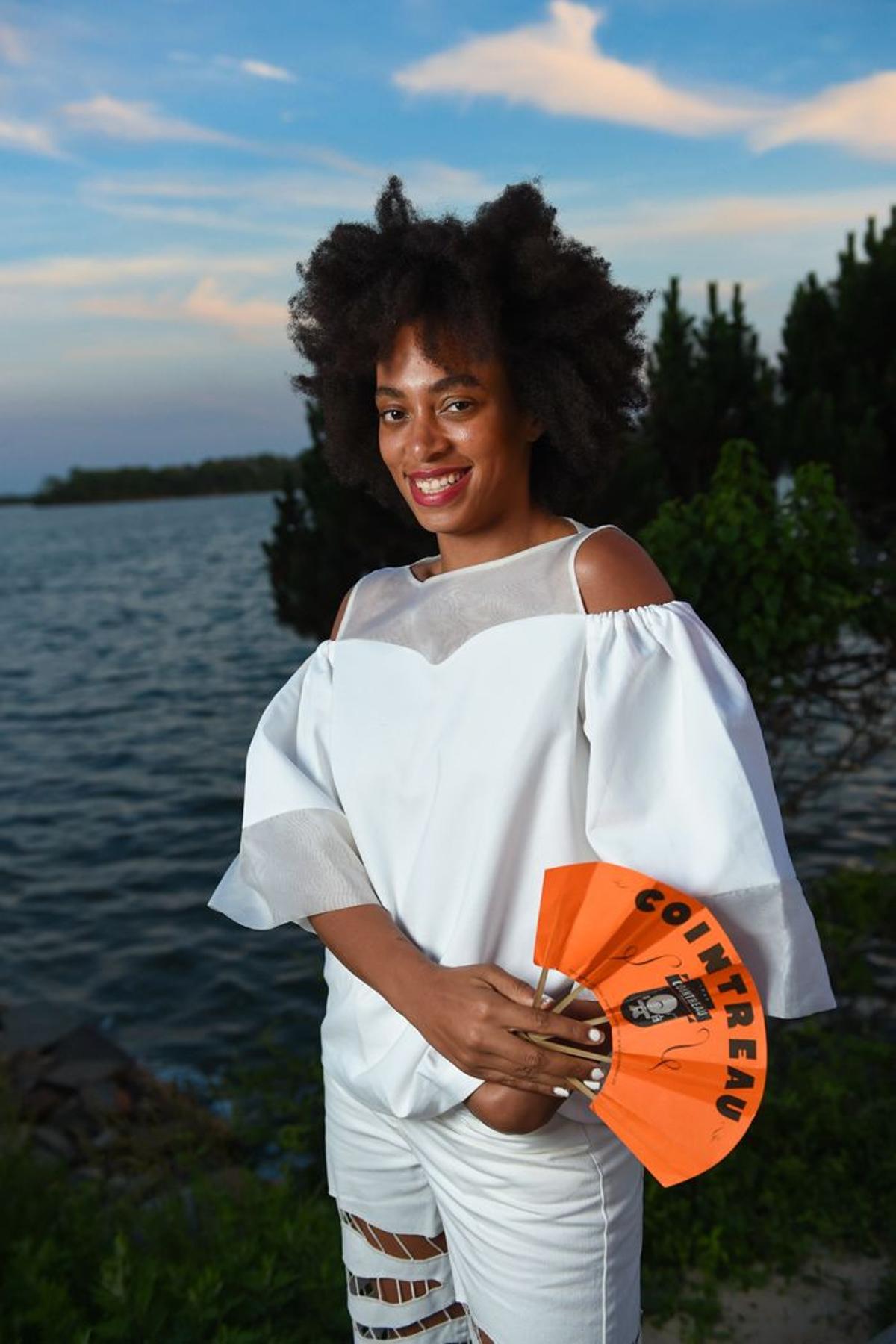 Solange Knowles en la fiesta de Nueva York