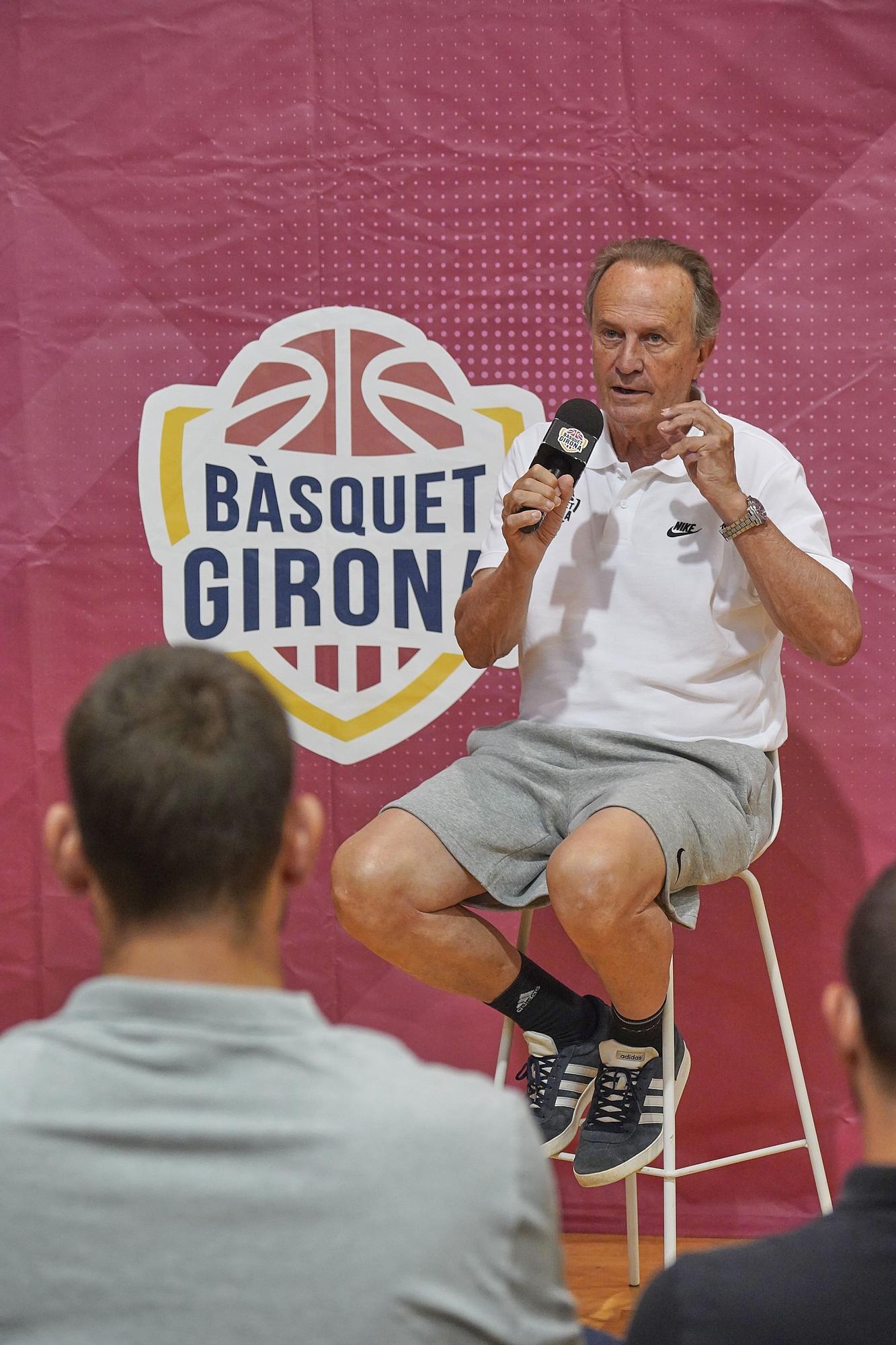 Presentació d'Aíto García Reneses com a nou entrenador del Bàsquet Girona