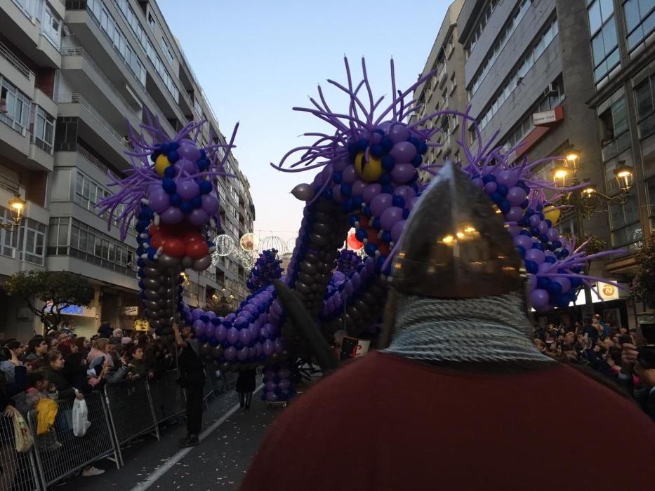 Las imágenes de la Cabalgata de Reyes de Vigo 2019