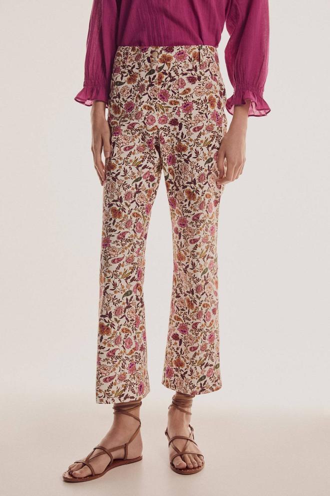 Pantalón floral Pedro del Hierro