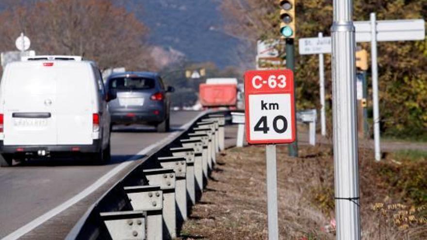 La variant enllaçarà la C-63 a l&#039;alçada del cementiri amb l&#039;N-141e a la zona de la Farga.