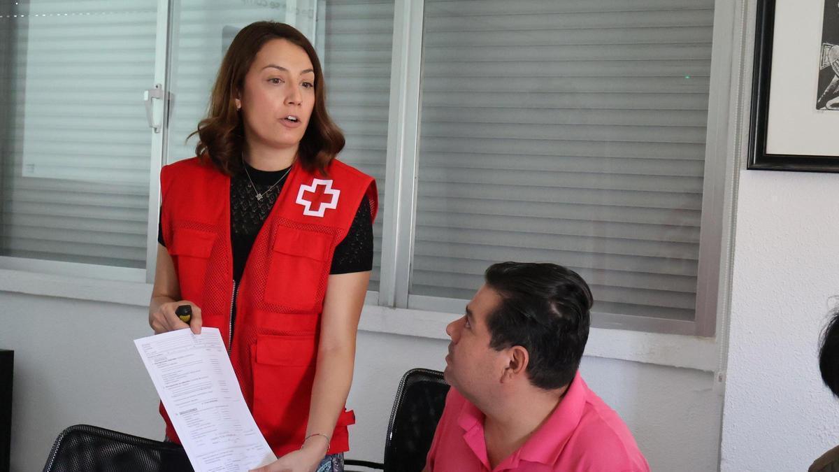 Sesión de empleo en Cruz Roja en Zamora.