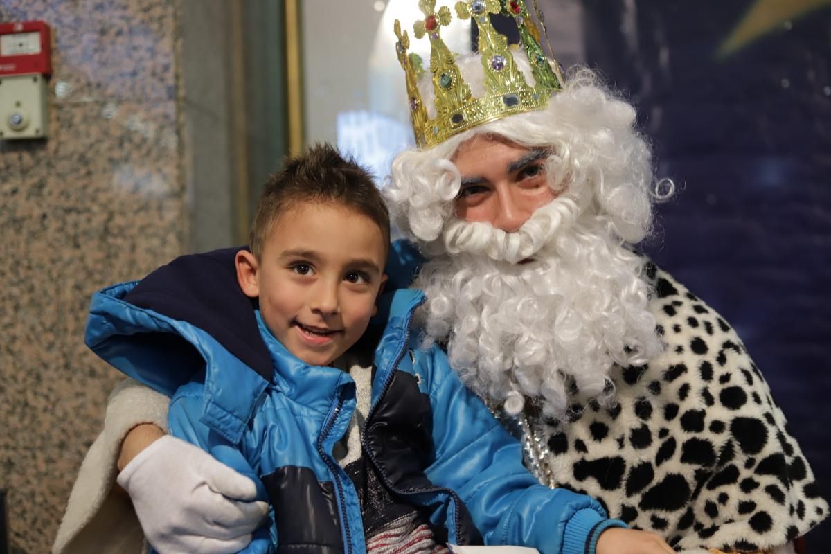 Fotos con los Reyes Magos realizadas el 4 de enero de 2018