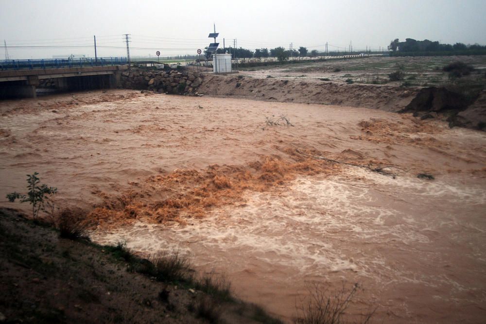 Las consecuencias de las lluvias en el Mar Menor