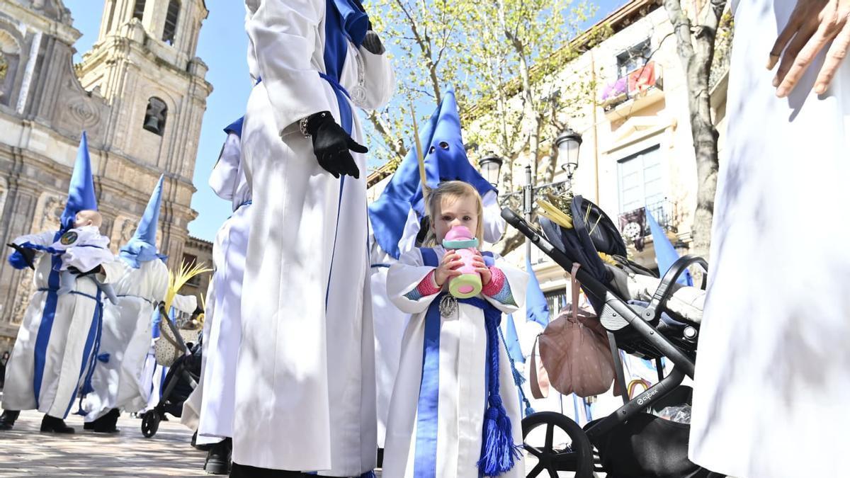Vídeo | Domingo de Ramos en Zaragoza con las palmas al son del cierzo