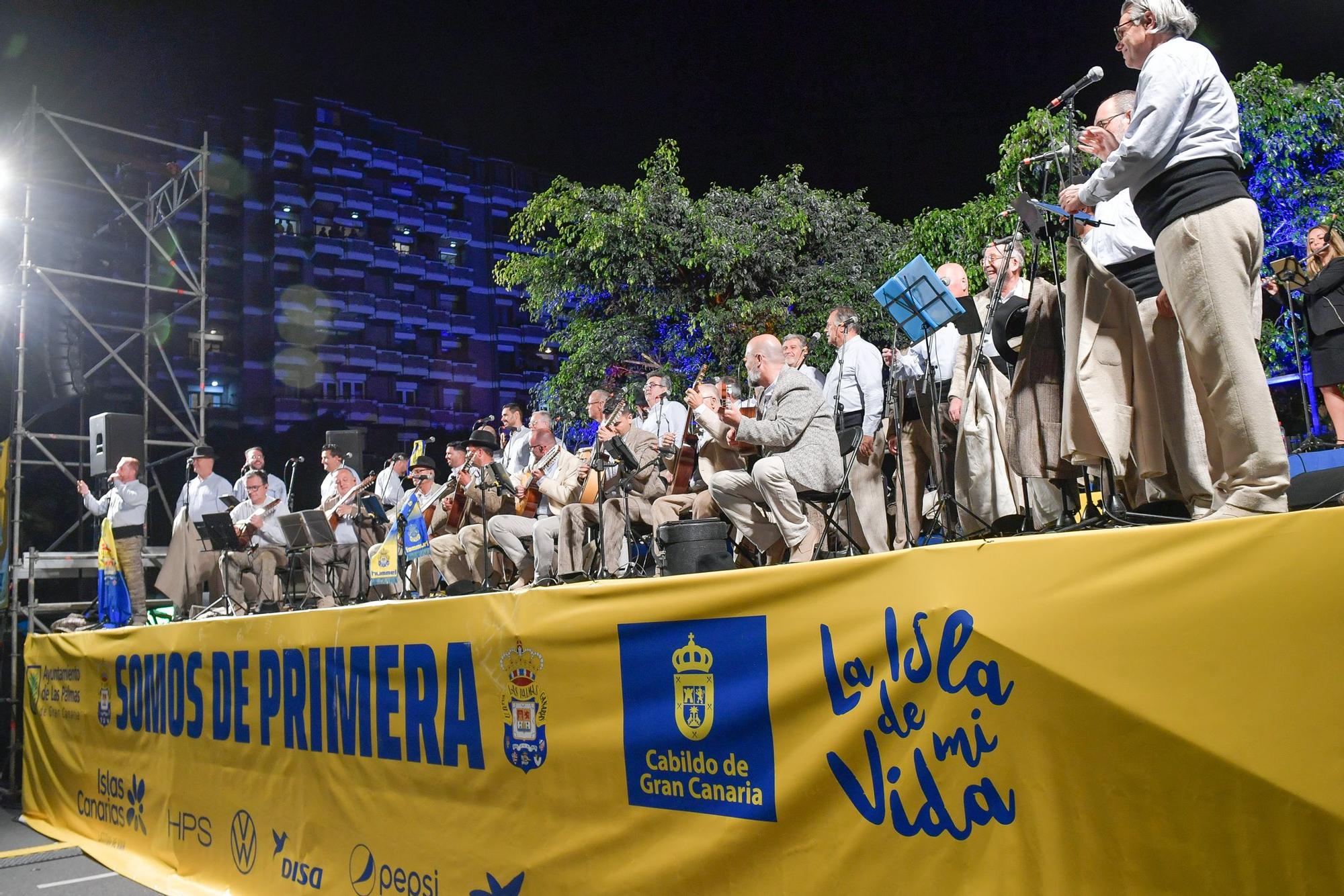 Así fue la celebración por el ascenso de la UD Las Palmas en Mesa y López