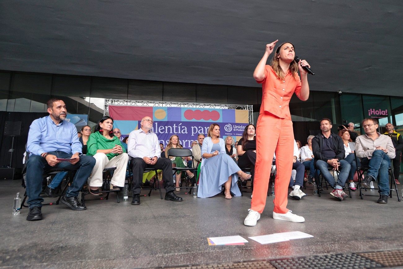 Irene Montero apuesta por la continuidad de los gobiernos de coalición para frenar a una derecha "asalvajada"