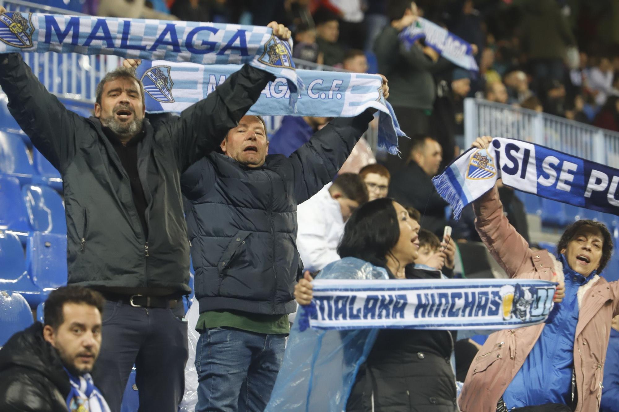 El Málaga CF - Granada CF, en imágenes