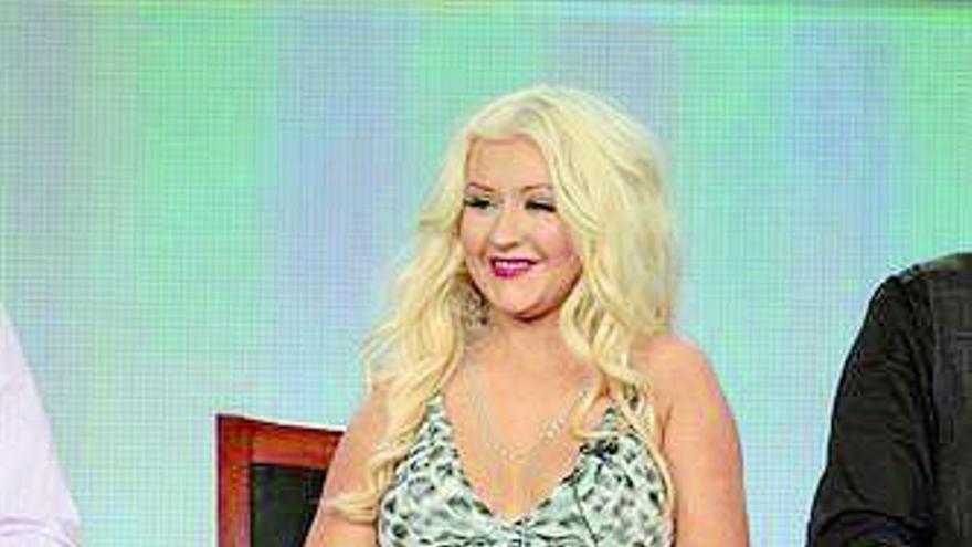 Christina Aguilera gana kilos