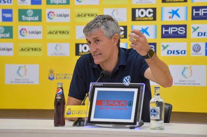 Quique Setién, entrenador de la Unión ...