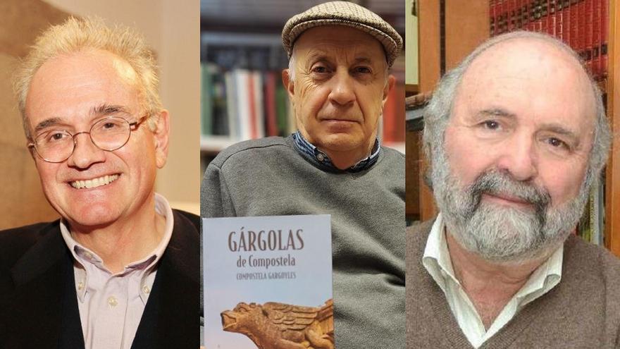 Ramón Máiz, Benxamín Vázquez y Víctor Pedreira Crespo