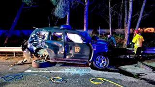 Seis muertos al arrollar un camión un control de la Guardia Civil en Sevilla