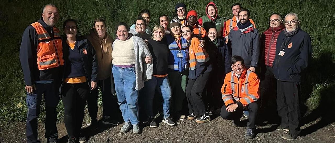 Representantes de la Asociación Valle del Golfo.