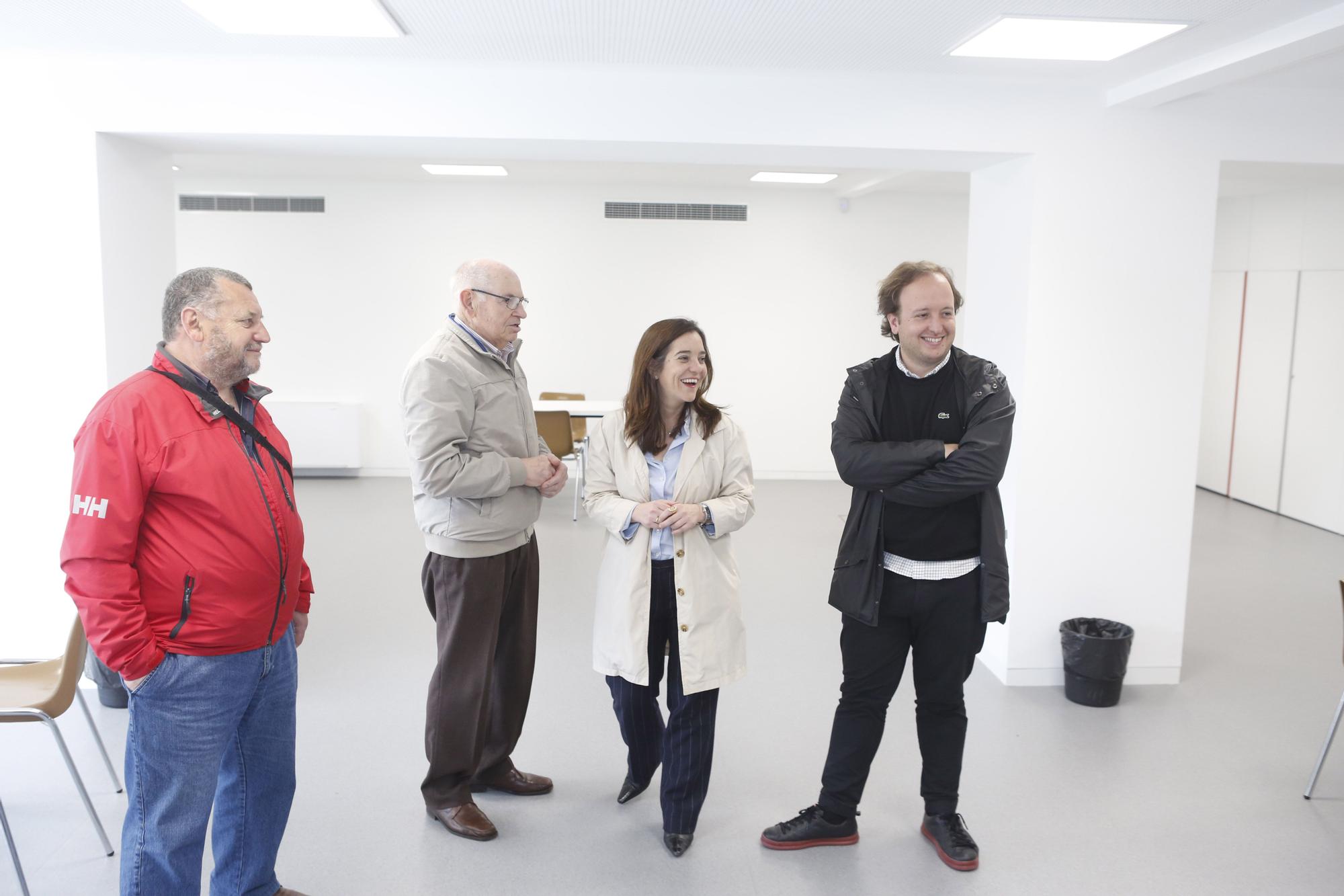 Visita a las instalaciones del centro García Sabell tras su reforma
