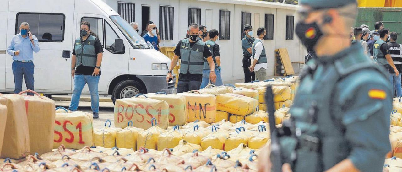 Alijo de cocaína intervenido a finales del pasado año. |   // FDV