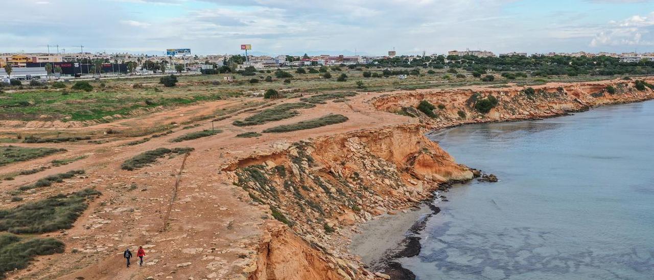 Sector del litoral oriolano donde está prevista la construcción de más de 2.000 viviendas