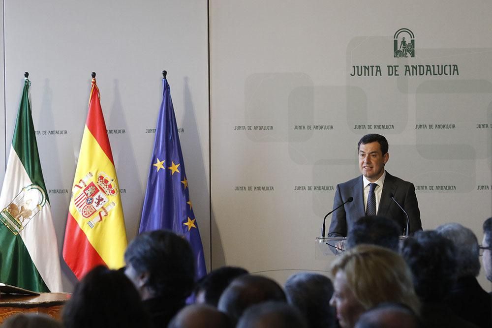 La toma de posesión del Gobierno Andaluz en imágenes