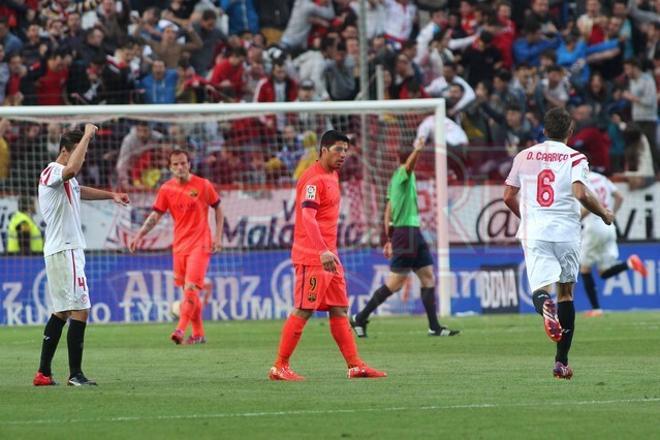 Las imágenes del Sevilla, 2 - FC Barcelona, 2