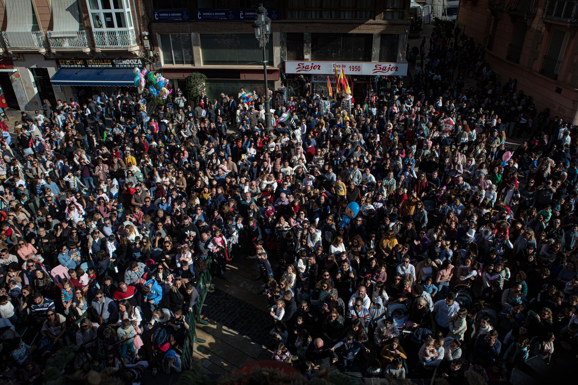 Los Reyes Magos desembarcan en Cartagena