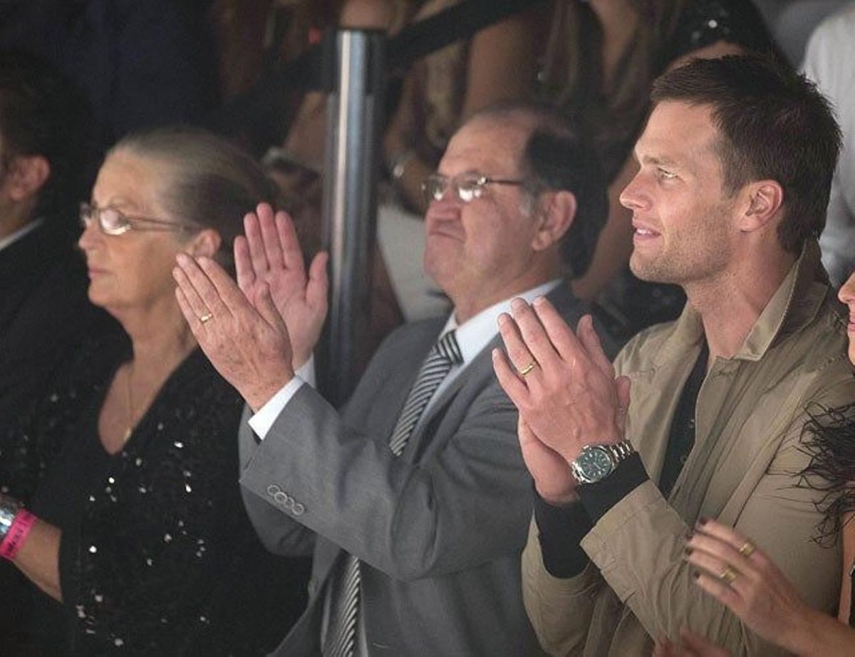 Tom Brady aplaude emocionado a Gisele Bündchen