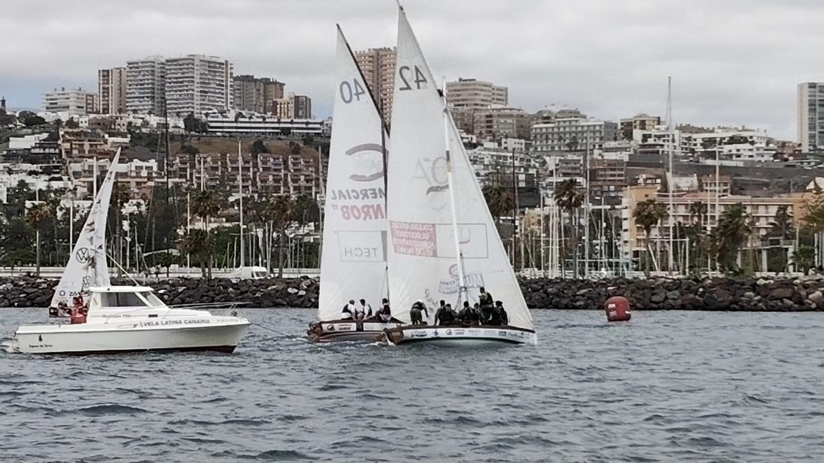 El Portuarios refuerza su liderato en la Vela Latina tras una jornada de remontadas y máxima igualdad