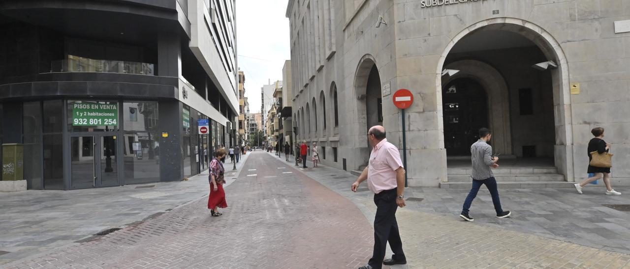 Día sin Coches en Castelló, este jueves.