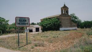 Entrada a Illán de Vacas, la localidad menos poblada de España, que se ubica en Toledo. 