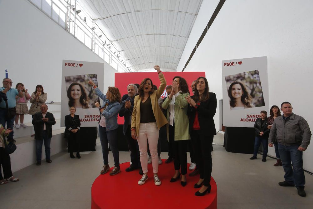 Sandra Gómez (PSPV) presenta su lema de campaña