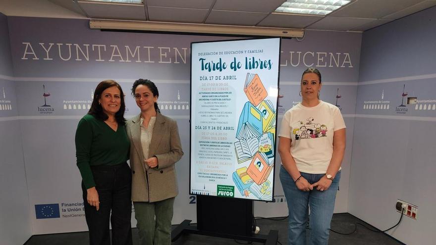 Lucena celebra la Tarde de Libros con talleres, cuentacuentos y animación para escolares y familias
