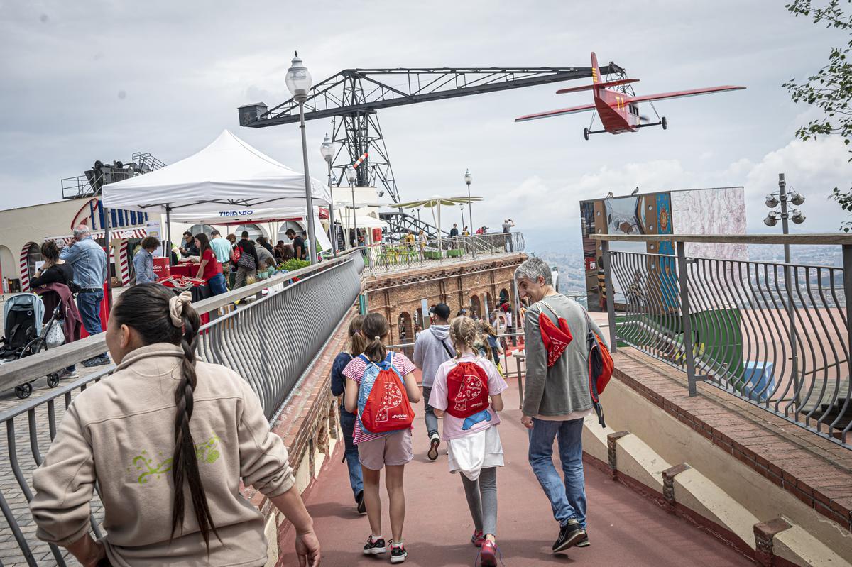 Fiesta solidaria de El Periódico en favor de Fundesplai en el Tibidabo