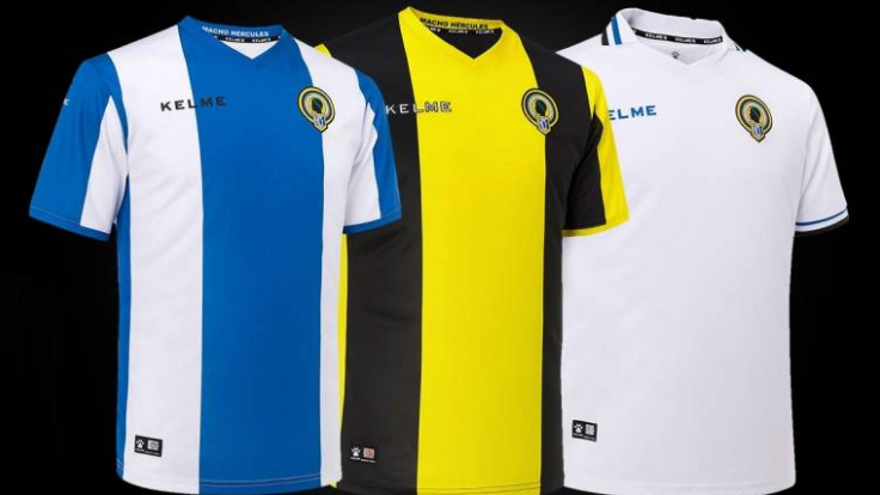 El Hércules presenta esta tarde sus nuevas camisetas