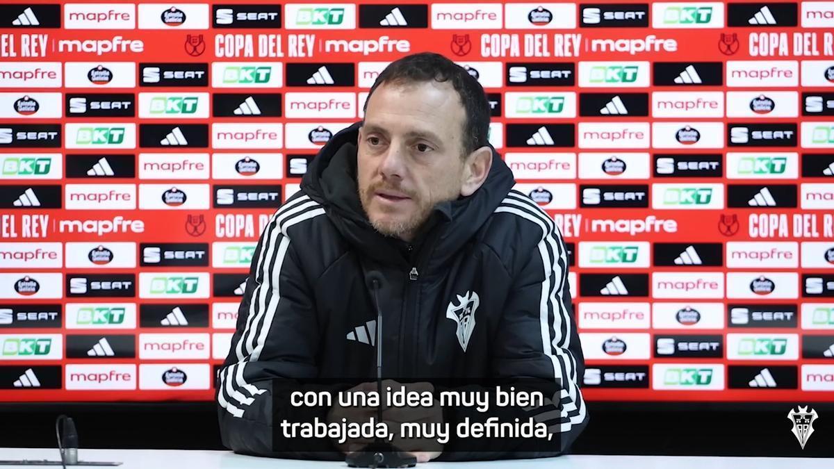 Alberto González: "La ilusión está intacta, confiamos en nuestras posibilidades"